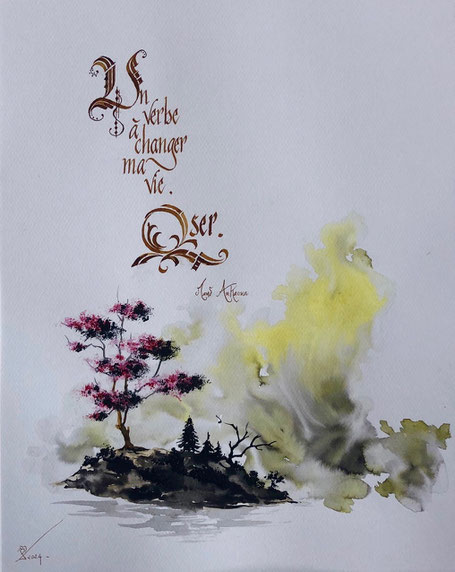 C189 - 50x70 - Encre et gouache 
