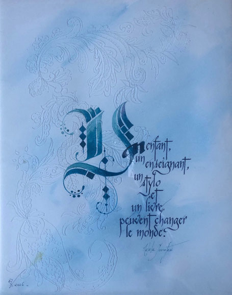 C268b - 50x60 - encre et gravure plexiglass