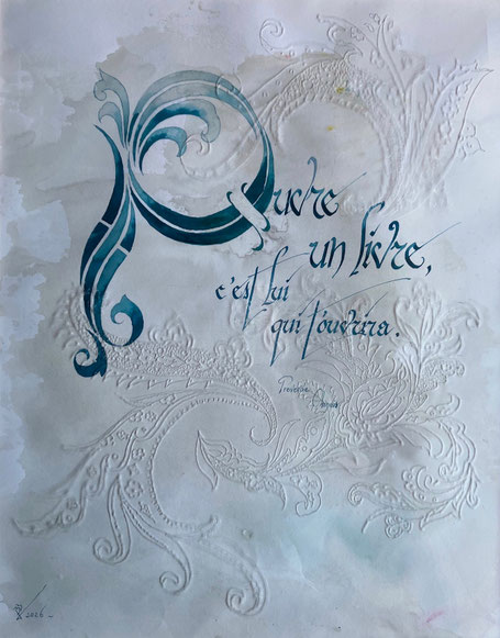C168 - 50x40 - encre te gravure plexiglass