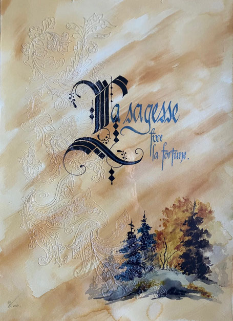 C116 - 50x70 - Encre et gravure sur plexiglass - VENDUE