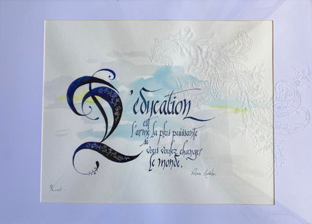 C116 - 50x70 - encre et gravure sur plexiglass - OFFERTE
