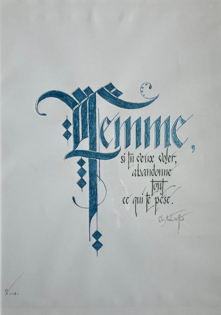 C20 - 50x65 - encre et gravure sur plexiglasse