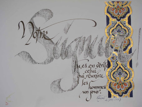 C331 - 50x60 - Encre et craie 