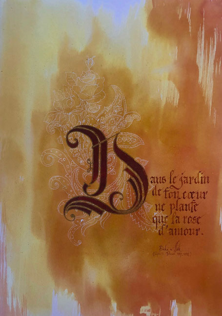 C276 - 50x70 - Encre et dorure