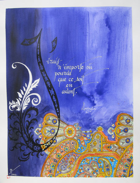 C135 - 60x40 - Encre - 70€