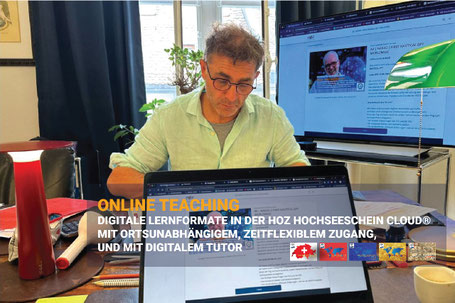 nlinekurs für Hochseeschein in der HOZ CLOUD® – Digital und effizient lernen von zu Hause.
