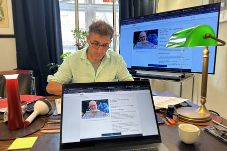 trategie-Meeting zur Entwicklung von NAKAD | FIRST NAUTICAL GPT™ – Christoph Winterhalter im HOZ Büro St. Gallen.