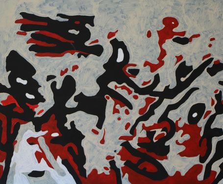 Oil on plywood (2017) 60 cm x 50 cm