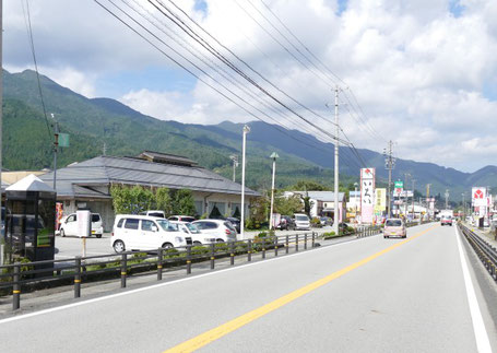 国道41号線沿いのレストラン