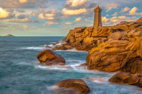 Leuchtturm Phare de Ploumanach # Bretagne # rosa Granitküste # Roland Valter Natur- und Landschaftfotografie