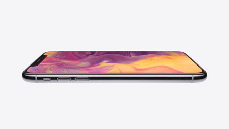 Das iPhone X mit Full-Screen Display – jedoch Flach und nicht abgerundet