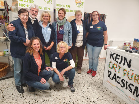 Das Team von Freitag, leider ohne Gisa, Foto: Elke