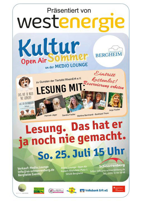 Lesung Das hat er ja noch nie gemacht
