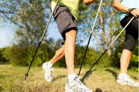 Outdoorfit - Cardio Training - Nordic Walking mit Vita Fit in Hunzenschwil