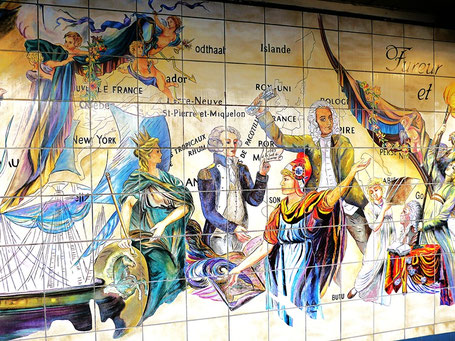 Schönste Metro Stationen Paris: Vive la Révolution