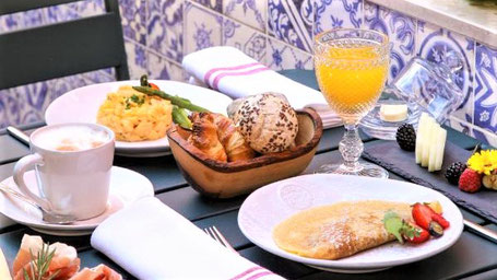 Lissabon Hotel Tipps: Frühstück im São Vicente Alfama Hotel