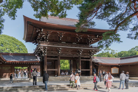 Beliebte Reiseziele in Japan: Meiji Shrine in Tokio