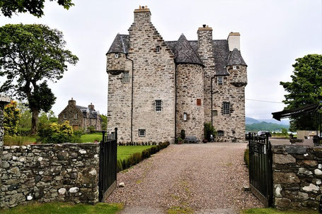 Schottland Castle Hotel übernachten: Von der mittelalterlichen Wehrburg...