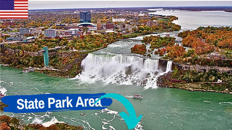 Hotelempfehlung Niagara amerikanische Seite: State Park Area