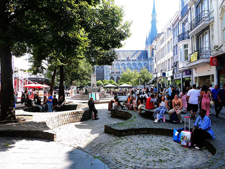 Tagesausflug Lüttich Tipps: Ausgehen im Carrée