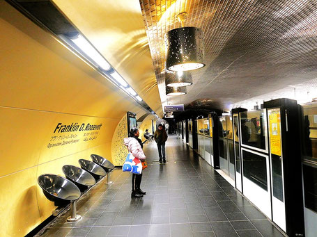 Paris Metro Stationen: Franklin D. Roosevelt