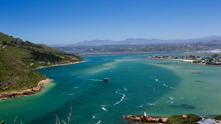 Reiseorte Südafrika: Lagune von Knysna