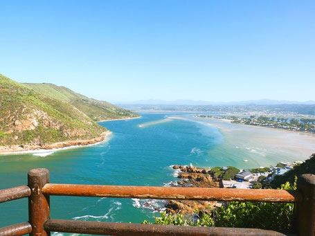 Reiseorte Südafrika: Lagune von Knysna