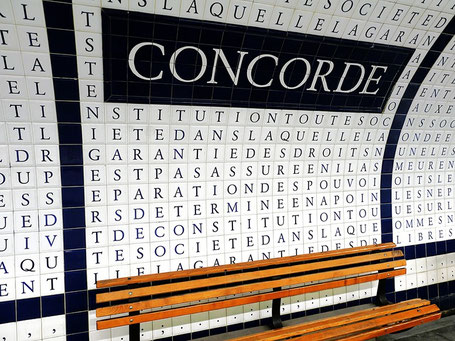 Paris Metro Stationen: Concorde