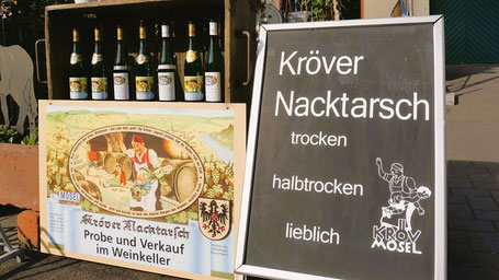 Mosel Weinhotel Tipps: Weinprobe mit Kröver Nacktarsch