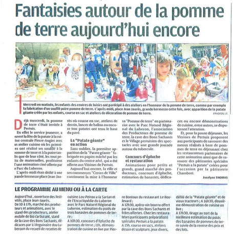 La Provence 21 septembre 2013