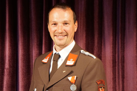 OBM Martin Jaufenthaler, ehemaliger Zugskommandant 1. Zug
