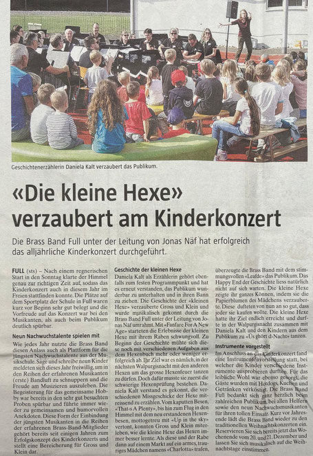 Bericht Kinderkonzert 2025, Die Botschaft, 22.09.2025