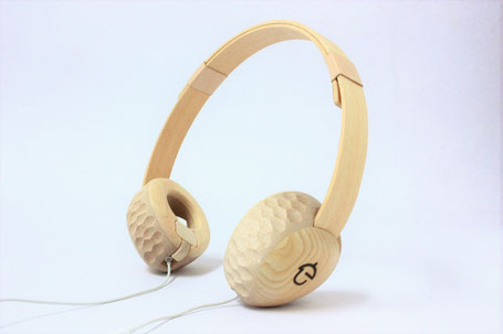 木製ヘッドフォン「ヒダノオト」 - 飛騨新伝統工芸 ノクターレ