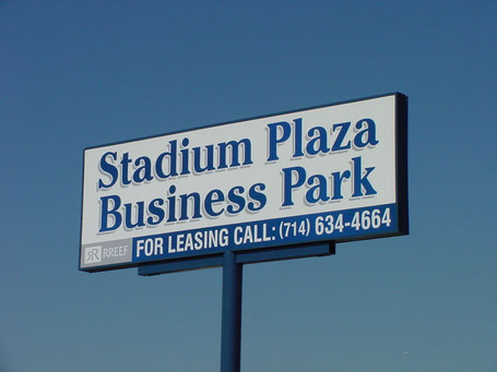 Pole Sign by Landmark Signs Inc.
