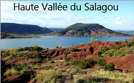 circuit et plan vélo de route dans l'Hérault Languedoc Occitanie Salagou Lodève Brenas