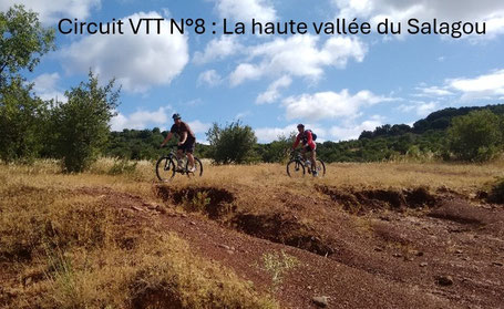 Circuit VTT lac du Salagou , Circuit VTT Larzac, Circuit vélo de route Hérault
