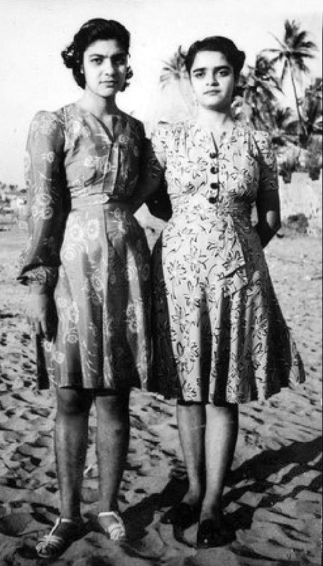 Pervis & her sister Jeroo . Image courtesy of MN Publications