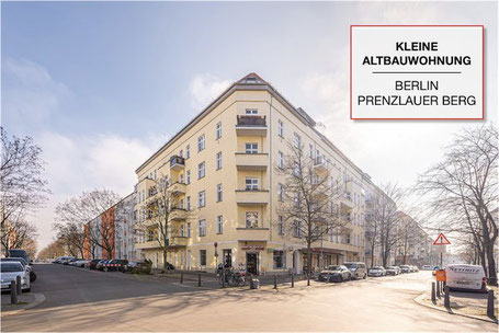 Verkaufte kleine Altbauwohnung in Berlin-Prenzlauer Berg in gepflegter Eckhauslage