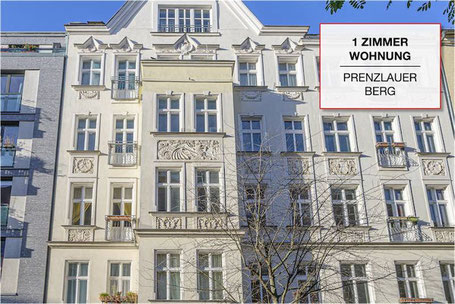 Verkaufte 1-Zimmer-Wohnung in Berlin-Prenzlauer Berg in repräsentativem Altbau