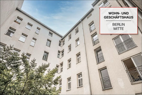 Verkauftes Wohn- und Geschäftshaus in Berlin-Mitte als Referenz für Anlageimmobilien