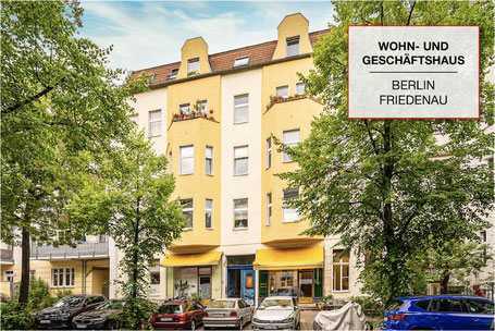 Verkauftes Wohn- und Geschäftshaus in Berlin-Friedenau als Referenz für Investmentimmobilien