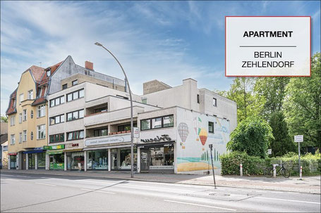 Vermietete 1-Zimmer-Wohnung mit Balkon in Berlin-Zehlendorf-Mitte kaufen