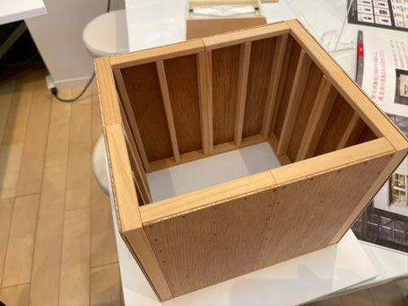▲一般的な2×4構造の内側※片側合板の構造