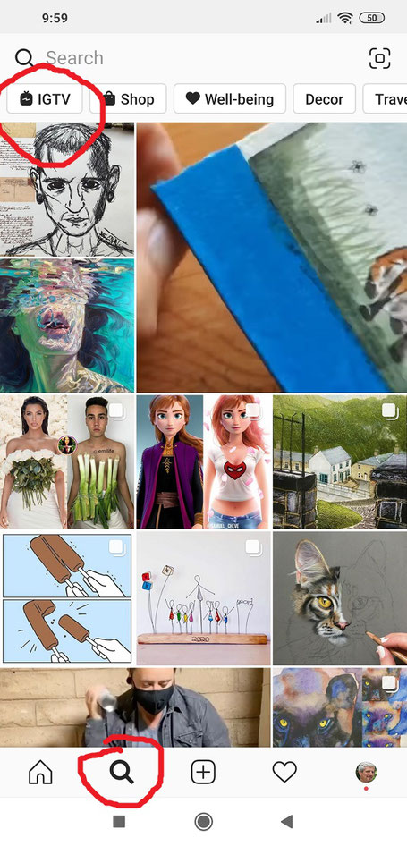 video posting from Instagram app