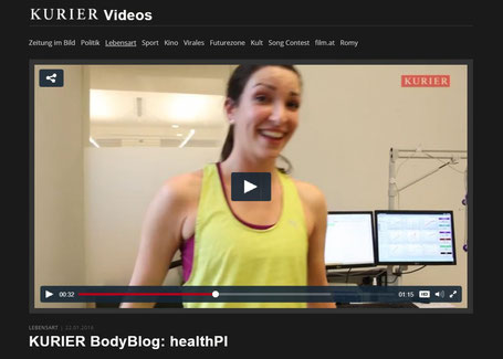 Kurier BodyBlog healthPi Video