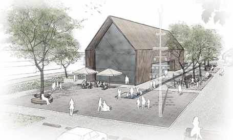 Ortsmitte Überauchen storz.architektur Freiburg Schwarzwald Holzbau