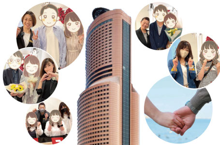 結婚相談所アイクルは浜松市を中心に地元の会員が"圧倒的"に多いのが特徴です。