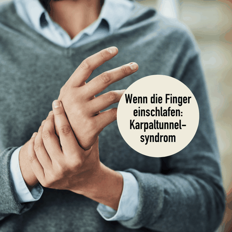 Wellsana Physiotherapie bei karpaltunnelsyndrom