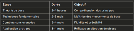Maîtrise pratique d'entraînement