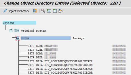 Change Object Directory Entries